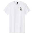 French Bulldog Embroidered Men's T-Shirt