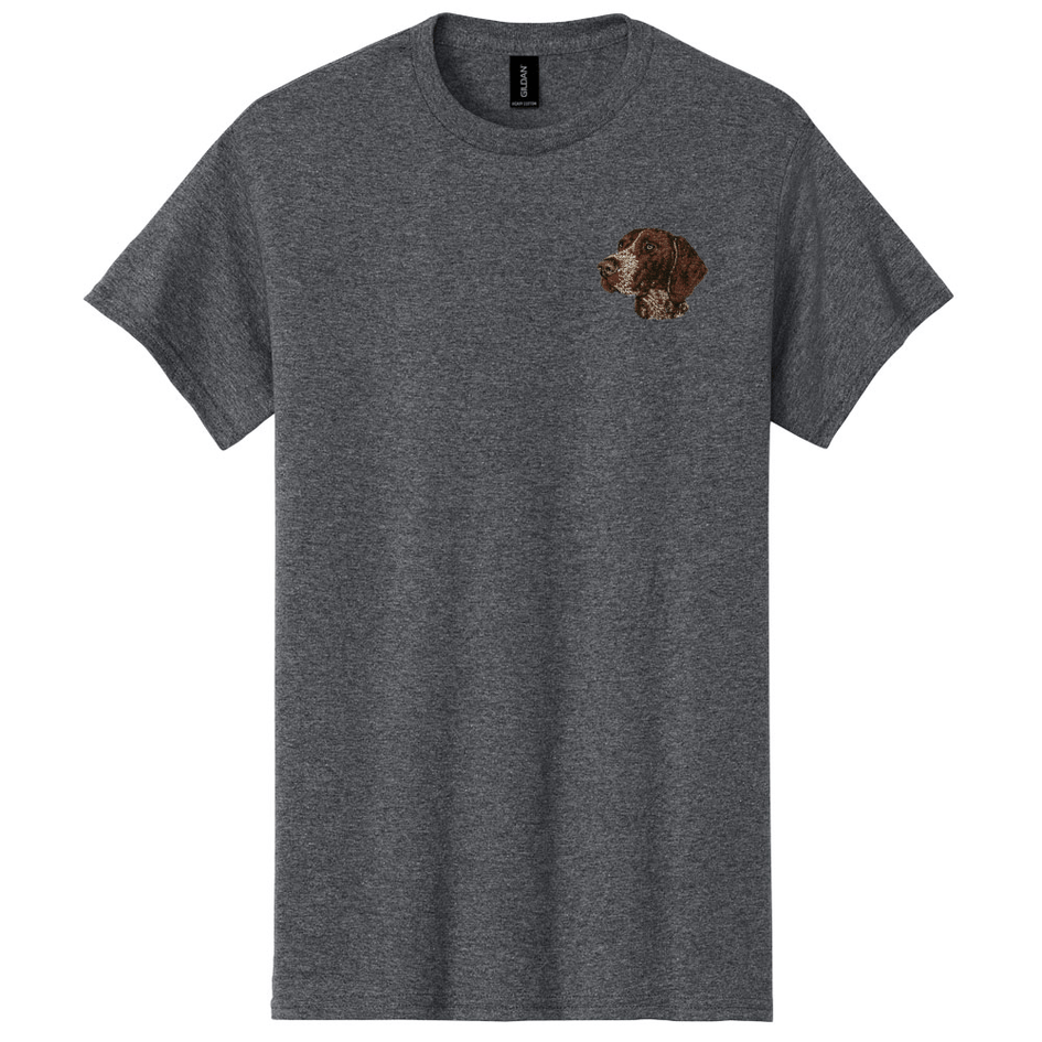 German Shorthaired Pointer Embroidered Men's T-Shirt