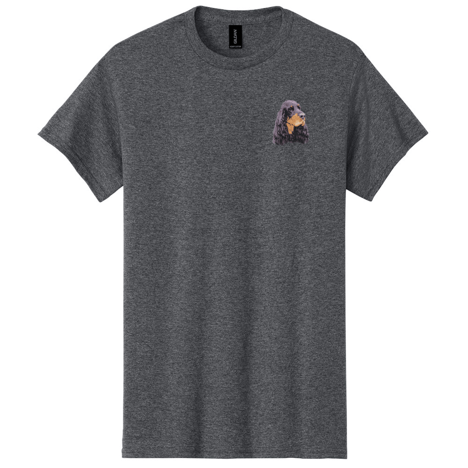 Gordon Setter Embroidered Men's T-Shirt