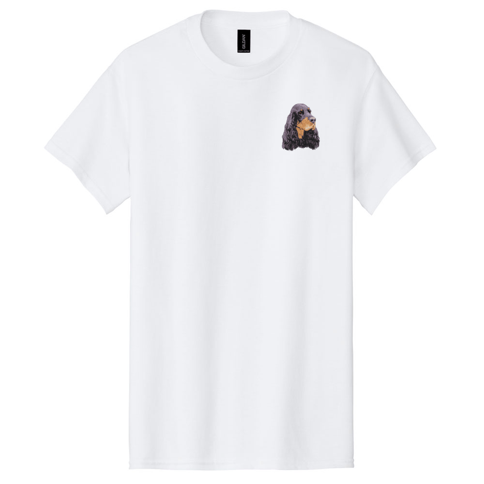 Gordon Setter Embroidered Men's T-Shirt