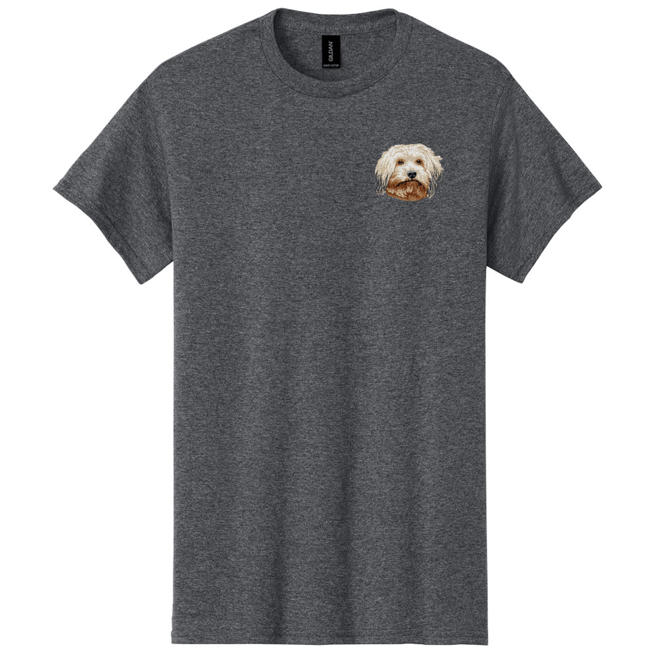 Havanese Embroidered Men's T-Shirt