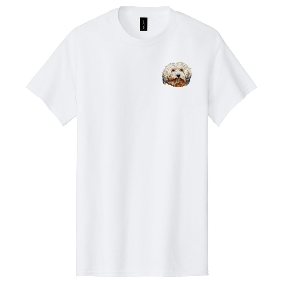 Havanese Embroidered Men's T-Shirt