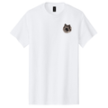 Keeshond Embroidered Men's T-Shirt