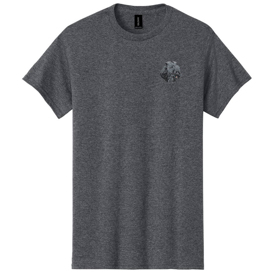 Kerry Blue Terrier Embroidered Men's T-Shirt