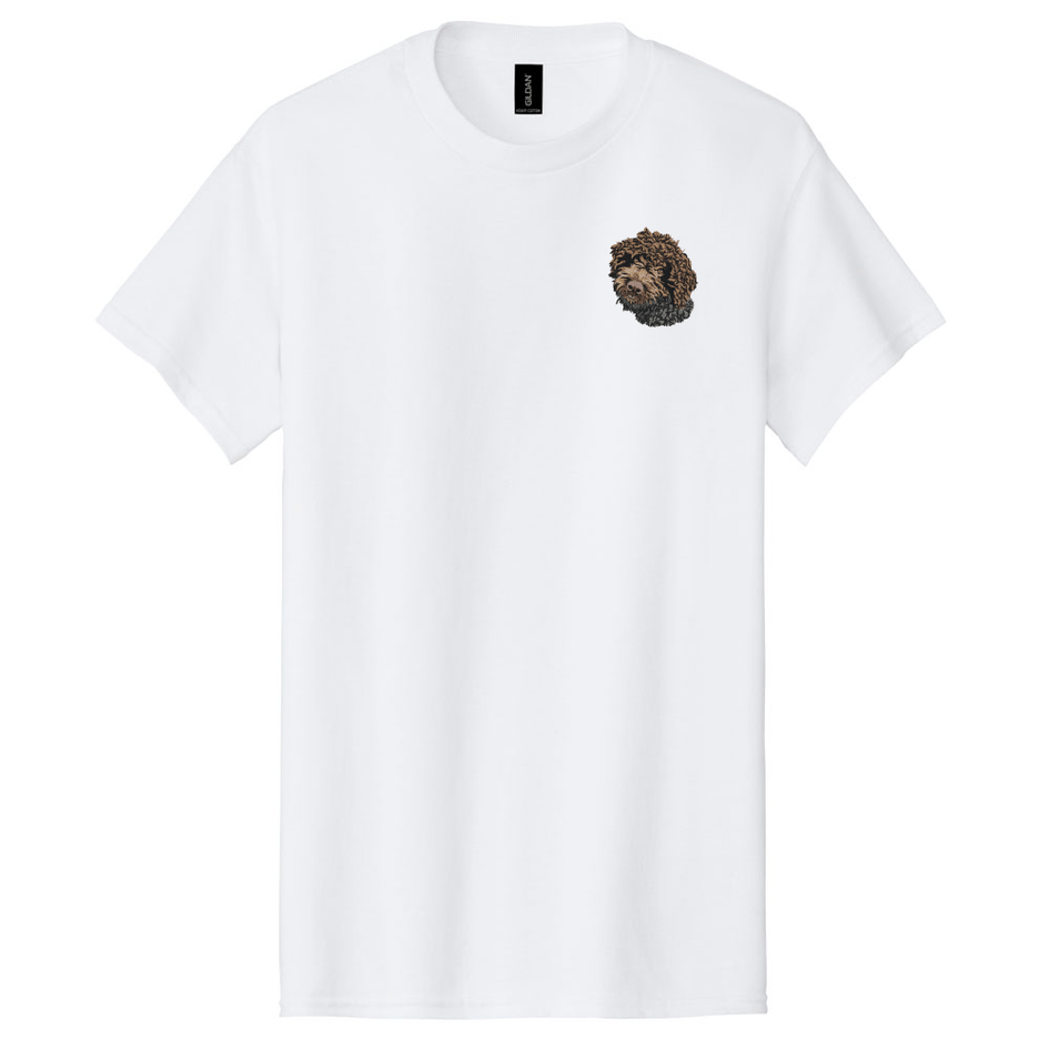 Lagotto Romagnolo Embroidered Men's T-Shirt