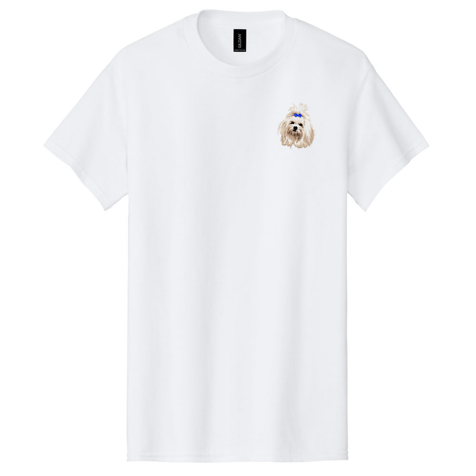 Maltese Embroidered Men's T-Shirt