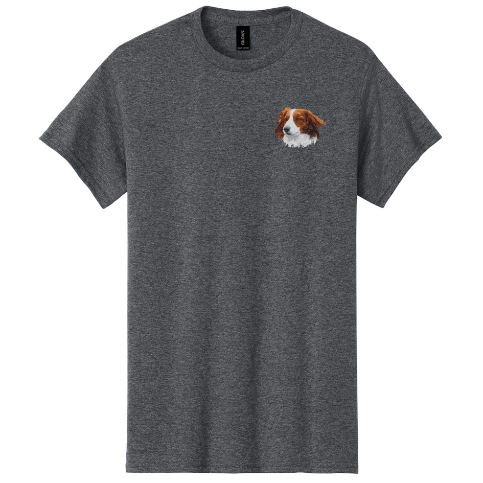 Nederlandse Kooikerhondje Embroidered Men's T-Shirt