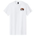 Nederlandse Kooikerhondje Embroidered Men's T-Shirt