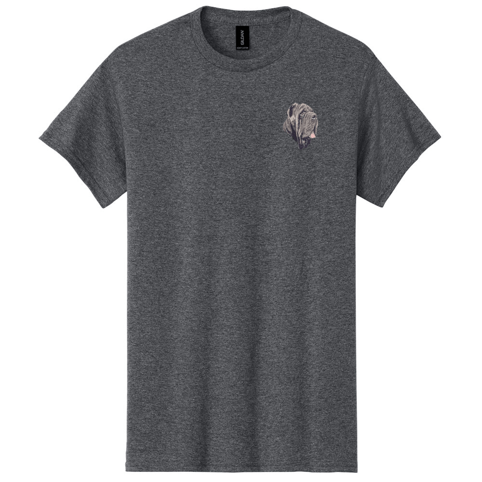 Neapolitan Mastiff Embroidered Men's T-Shirt