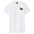 Norfolk Terrier Embroidered Men's T-Shirt