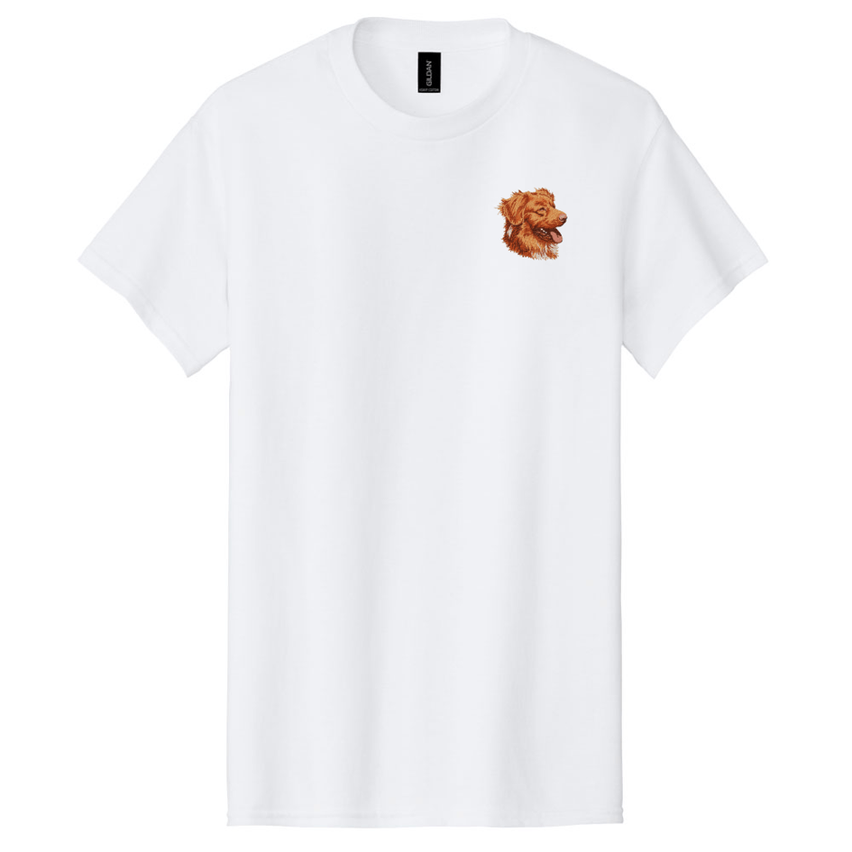 Nova Scotia Duck Tolling Retriever Embroidered Men's T-Shirt