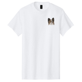 Papillon Embroidered Men's T-Shirt