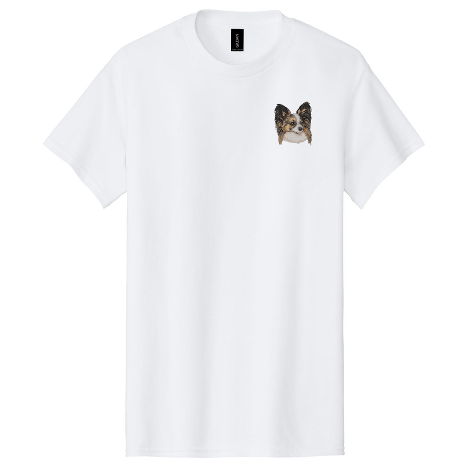 Papillon Embroidered Men's T-Shirt