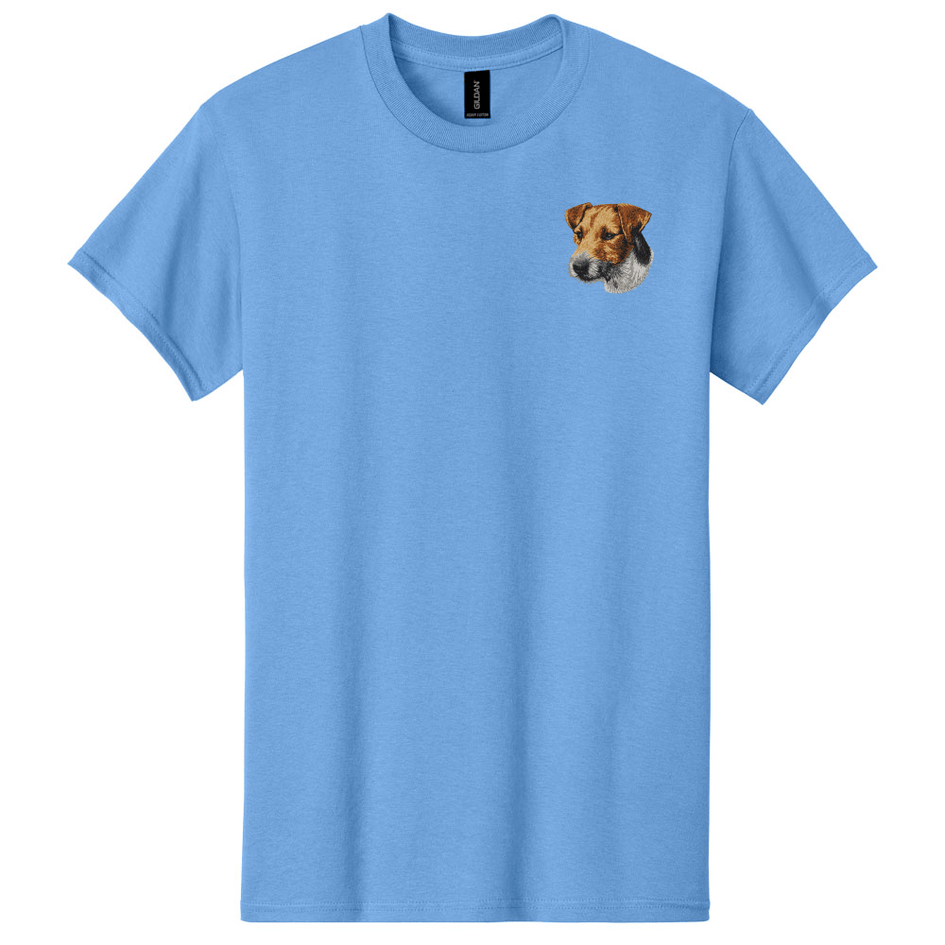 Parson Russell Terrier Embroidered Men's T-Shirt