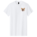 Pembroke Welsh Corgi Embroidered Men's T-Shirt