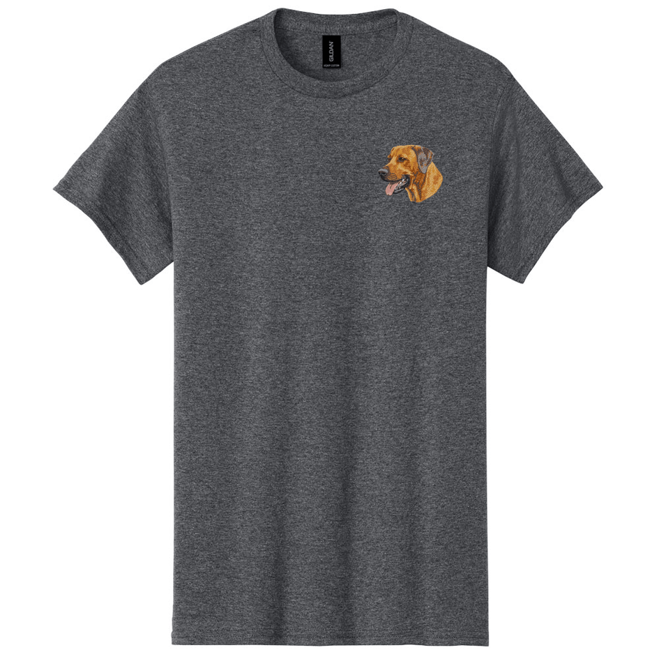 Rhodesian Ridgeback Embroidered Men's T-Shirt