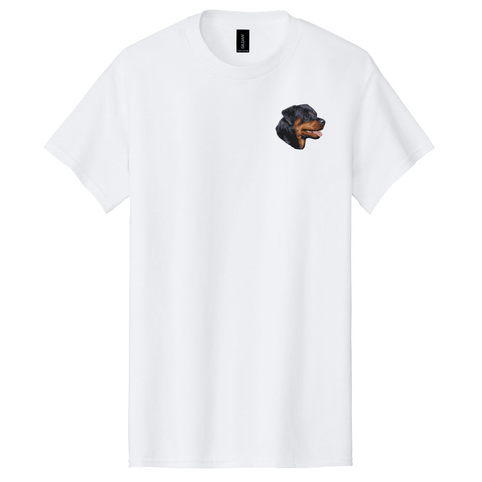 Rottweiler Embroidered Men's T-Shirt