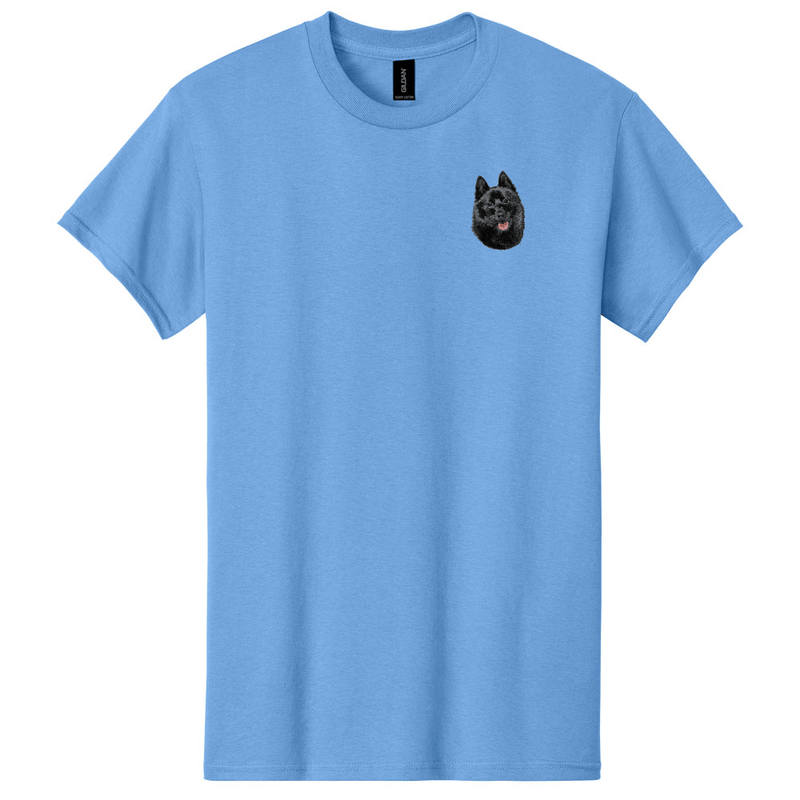 Schipperke Embroidered Men's T-Shirt