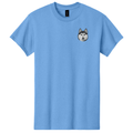 Siberian Husky Embroidered Men's T-Shirt