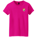 Akita Embroidered Women's T-Shirt