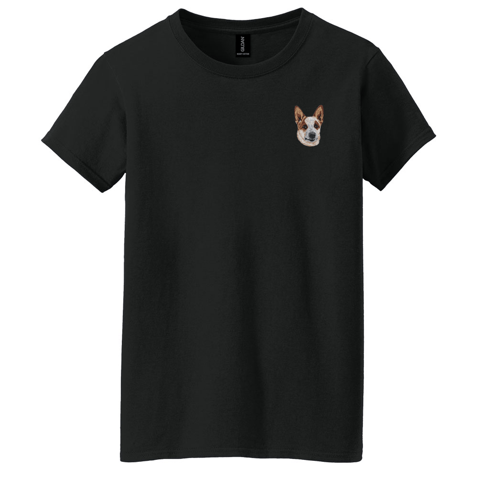 Australian Cattle Dog Embroidered Women's T-Shirt