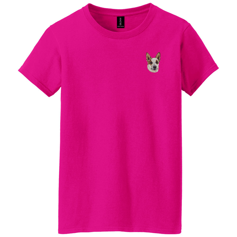 Australian Cattle Dog Embroidered Women's T-Shirt