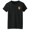 Beagle Embroidered Women's T-Shirt