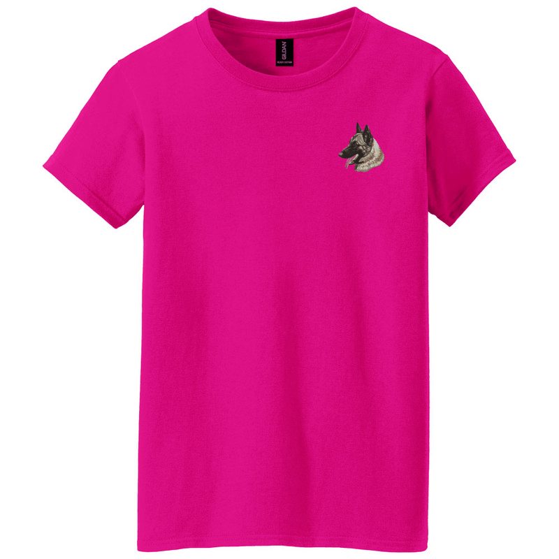 Belgian Malinois Embroidered Women's T-Shirt