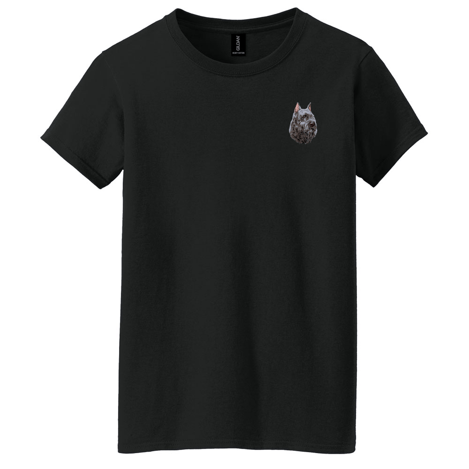 Bouvier des Flandres Embroidered Women's T-Shirt