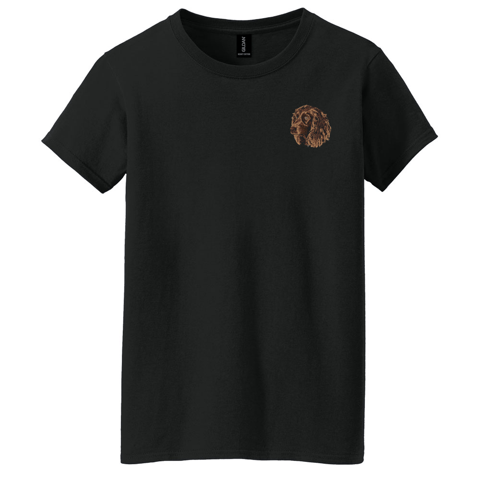 Boykin Spaniel Embroidered Women's T-Shirt