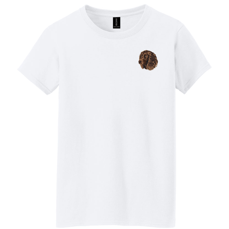 Boykin Spaniel Embroidered Women's T-Shirt