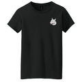 Bull Terrier Embroidered Women's T-Shirt
