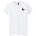 Bulldog Embroidered Women's T-Shirt