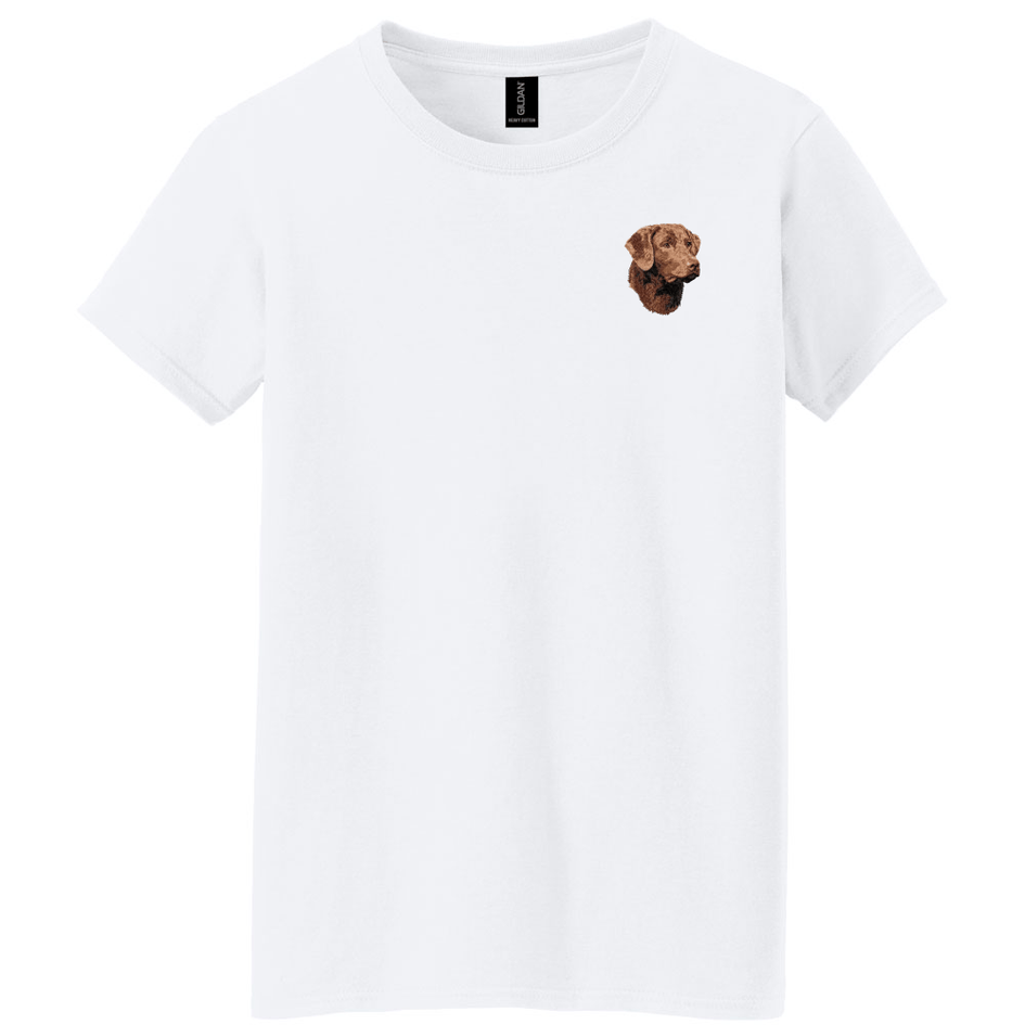 Chesapeake Bay Retriever Embroidered Women's T-Shirt