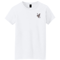 Chinese Crested Embroidered Women's T-Shirt