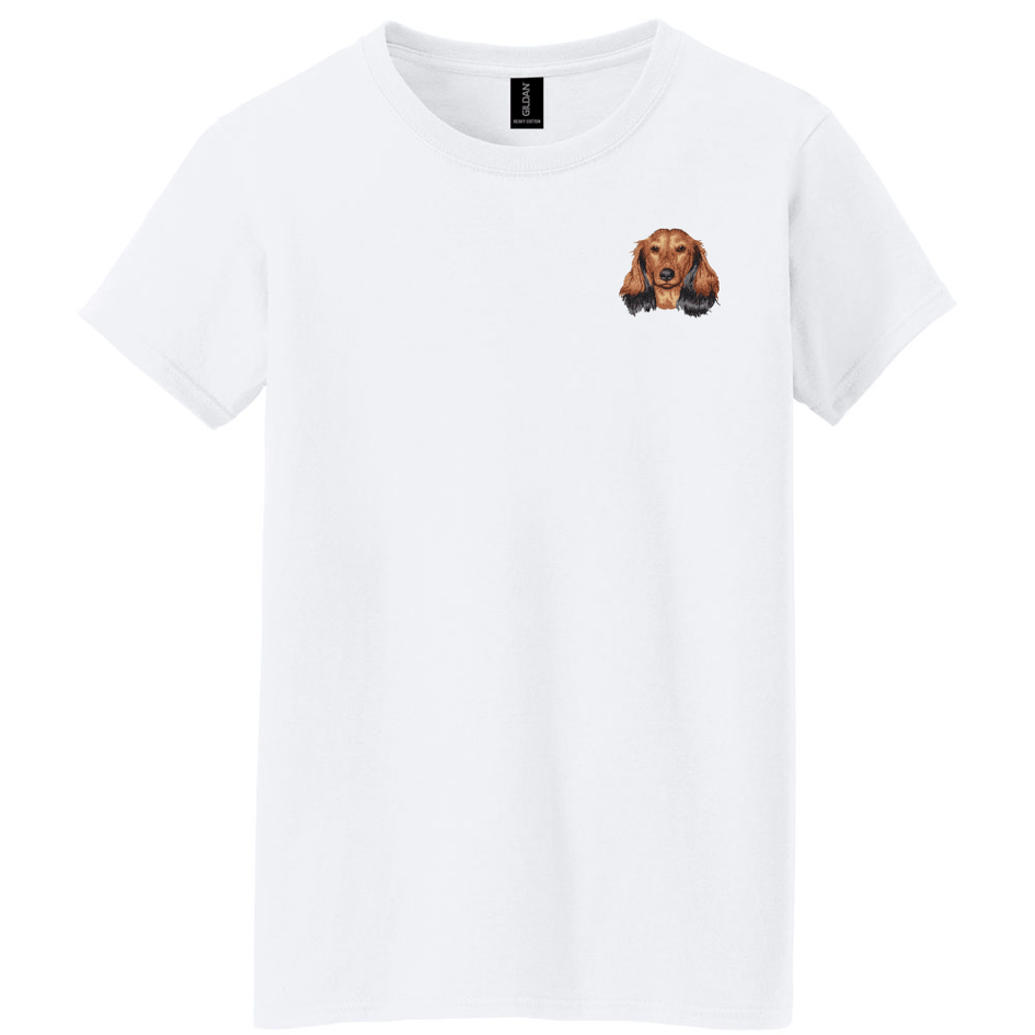 Dachshund Embroidered Women's T-Shirt