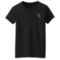 Doberman Pinscher Embroidered Women's T-Shirt