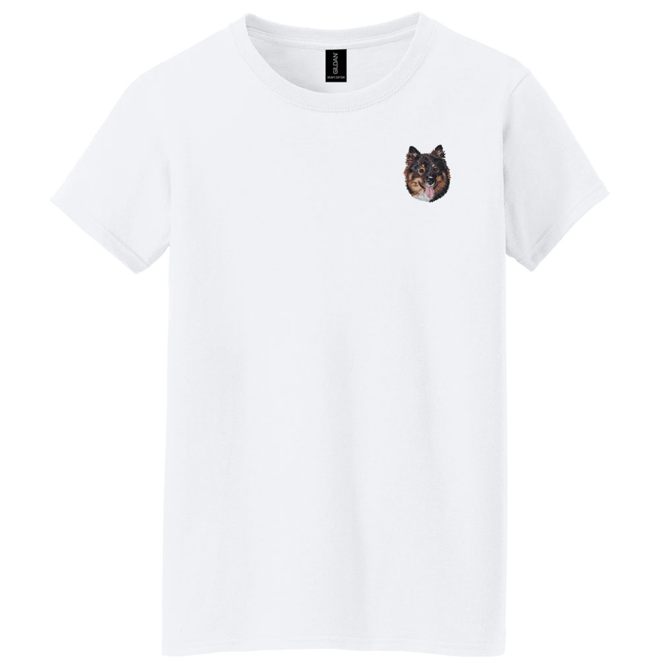 Finnish Lapphund Embroidered Women's T-Shirt