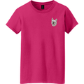 French Bulldog Embroidered Women's T-Shirt