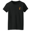 German Shepherd Dog Embroidered Women's T-Shirt