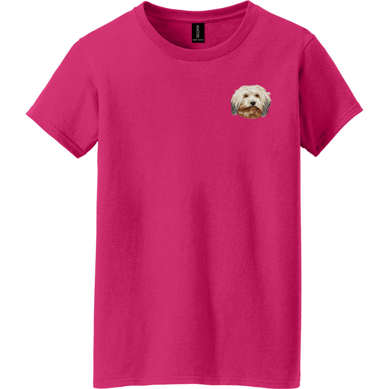 Havanese Embroidered Women's T-Shirt