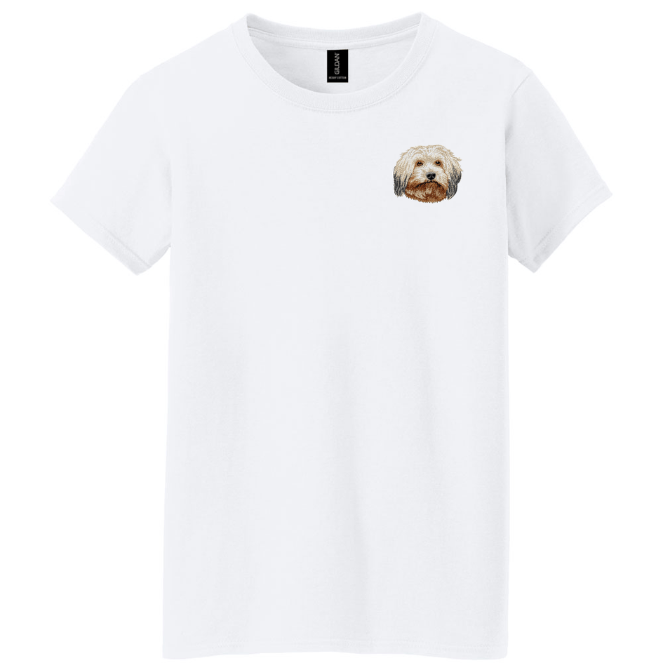 Havanese Embroidered Women's T-Shirt
