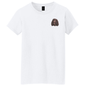Irish Water Spaniel Embroidered Women's T-Shirt