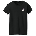 Japanese Chin Embroidered Women's T-Shirt