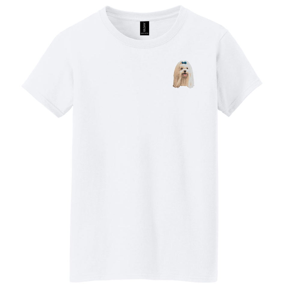 Maltese Embroidered Women's T-Shirt