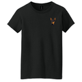 Miniature Pinscher Embroidered Women's T-Shirt