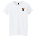 Miniature Pinscher Embroidered Women's T-Shirt