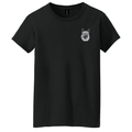 Norwegian Elkhound Embroidered Women's T-Shirt