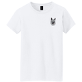 Norwegian Elkhound Embroidered Women's T-Shirt