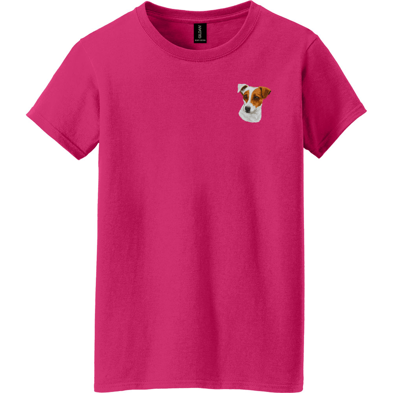Parson Russell Terrier Embroidered Women's T-Shirt